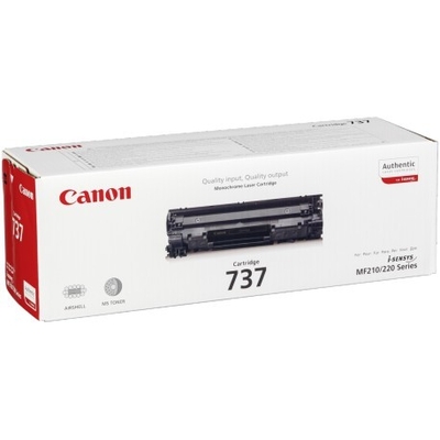 Συμβατό Toner Canon CRG-737 Μαύρο