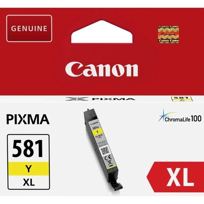 Συμβατό Μελάνι Canon CLI-581XL Κίτρινο